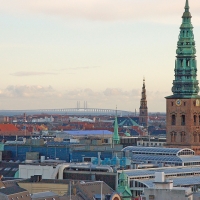 Kopenhagen: Blick vom Rundetårn (Runder Turm)