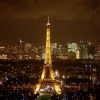 Paris: Tour Eiffel, Blick vom Tour Montparnasse