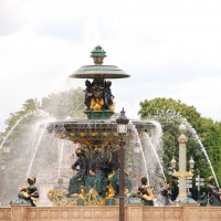 Paris: Brunnen am Place de la Concorde