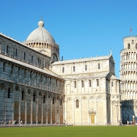 Toskana: Pisa, Dom und Schiefer Turm