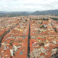 Toskana: Florenz, Blick vom Campanile