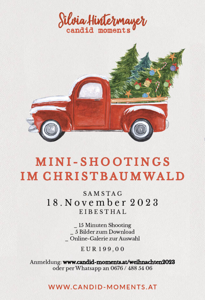 Weinachtsmini-Shooting 2023 | Silvia Hintermayer | candid moments fotografie
